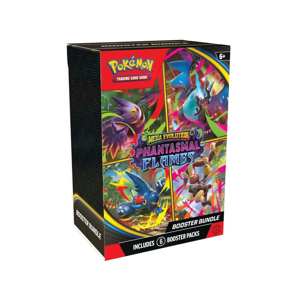 Pokémon Mega Evolution Phantasmal Flames booster bundel (6 packs)