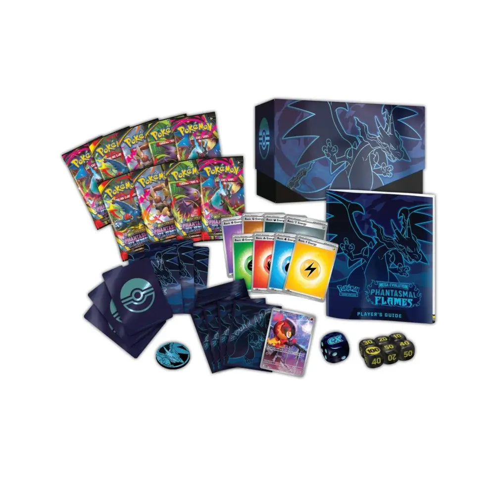 Pokémon Mega Evolution Phantasmal Flames Elite Trainer Box