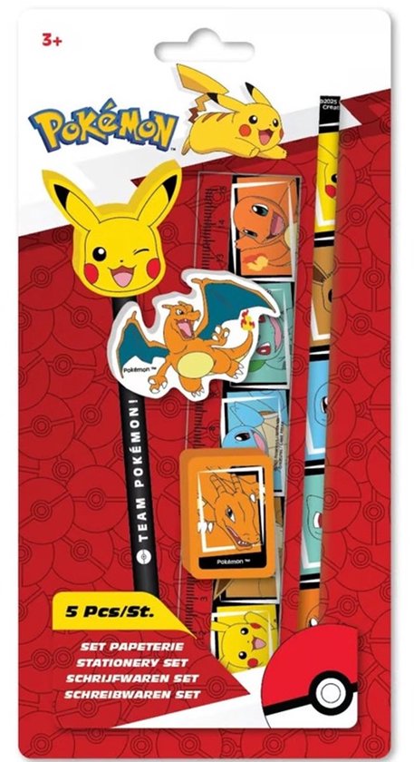 Pokémon Schrijfset 5-delig