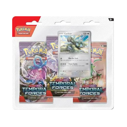 Pokémon Temporal Forces 3-pack Blister - Cyclizar