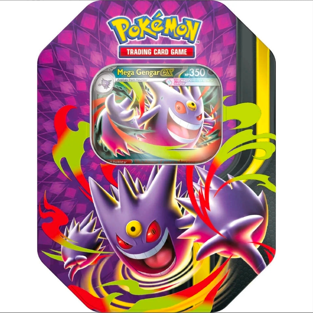Pokemon Moonlit Tin (random art)