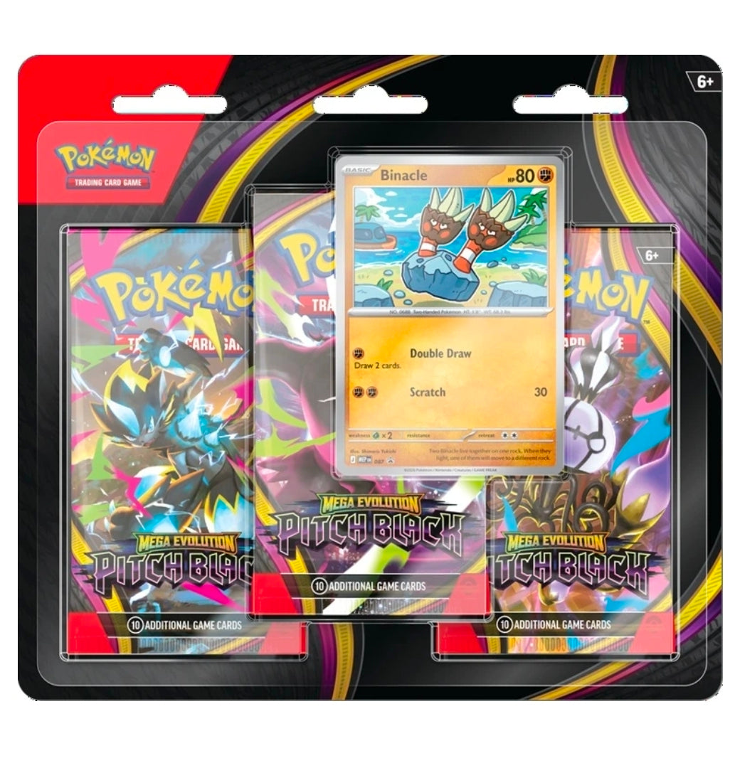 Pokémon Pitch Black 3-pack blister