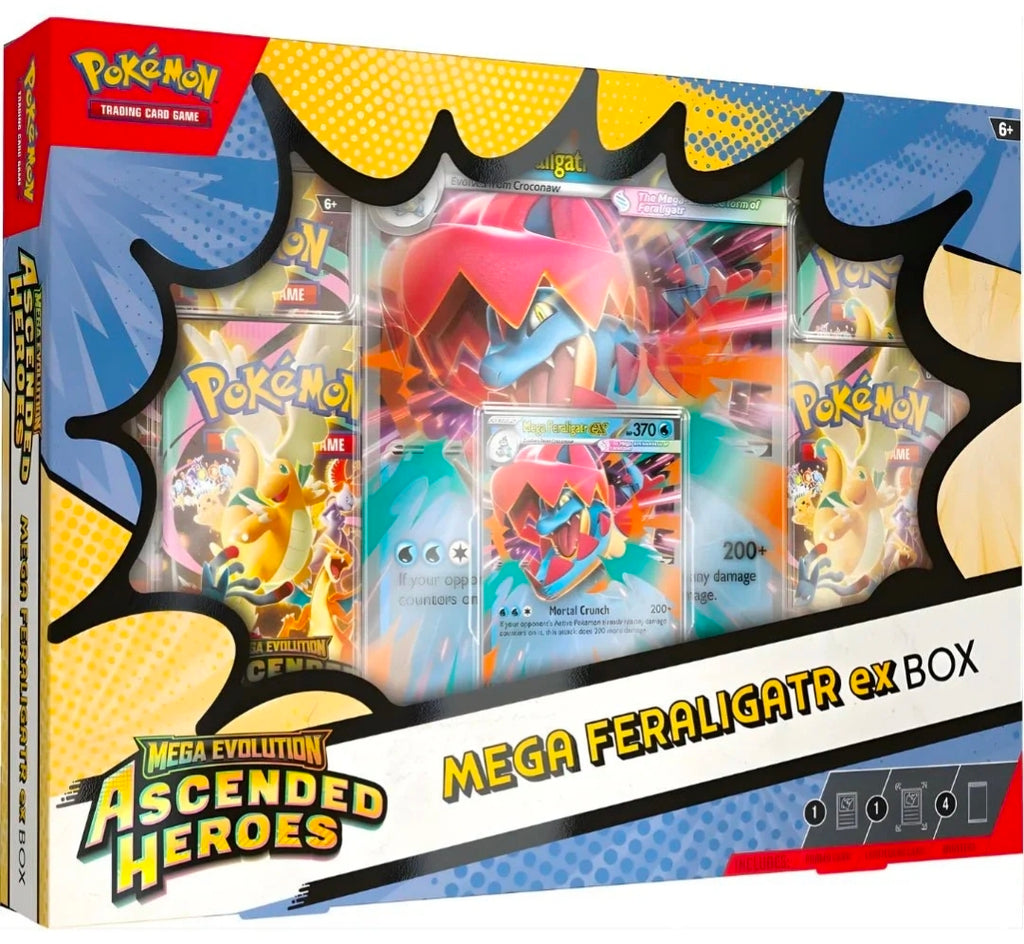 Pokémon Ascended Heroes Mega EX box